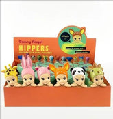 Sonny Angel looking back serie Lying Down Hippers Action Figures Blind box Cute Mysterious Anime Doll Children Christmas Gifts - NTKSTORE